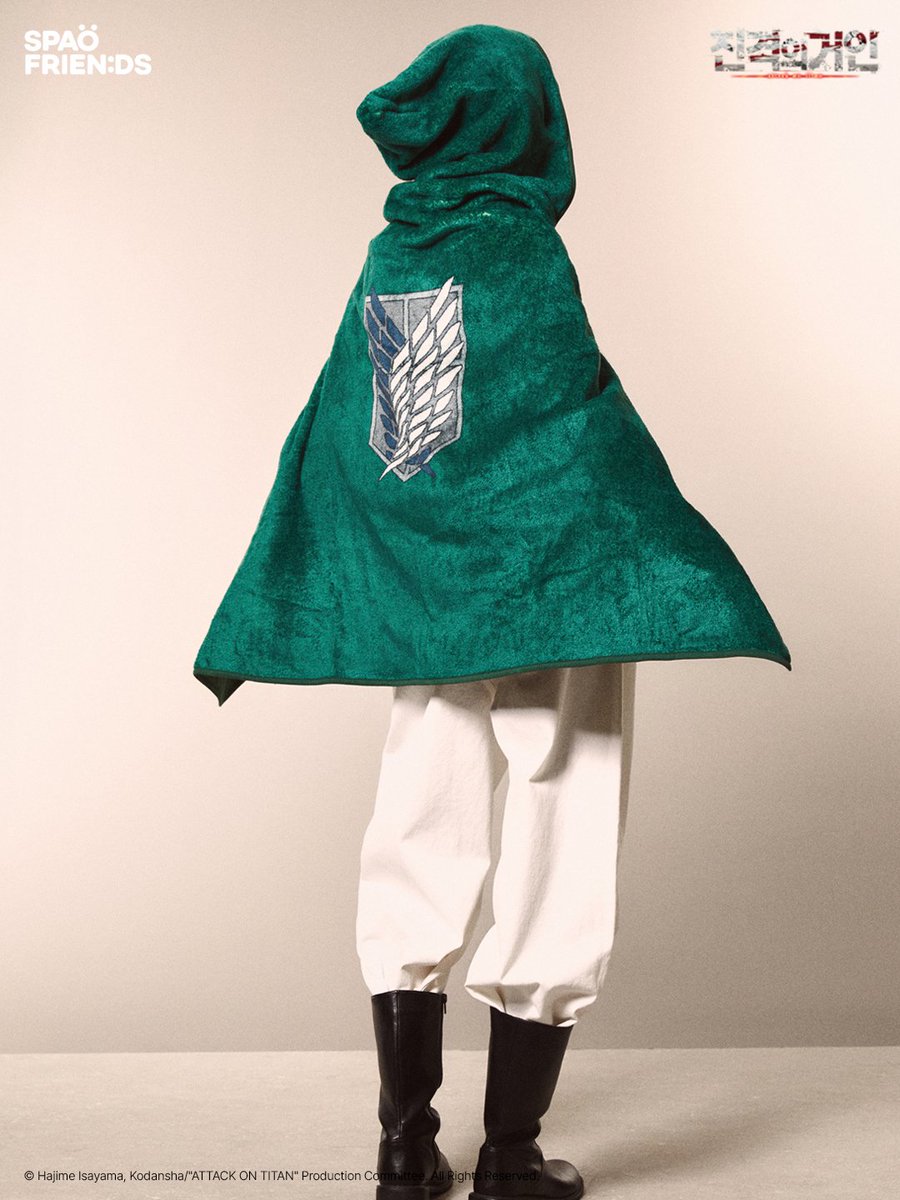 이 세계는 잔혹해
그리고 무척 아름다워

2026.02.12
스파오 | 진격의 거인 컬렉션 상품 공개
COMING SOON

#스파오 #진격의거인 #SPAO