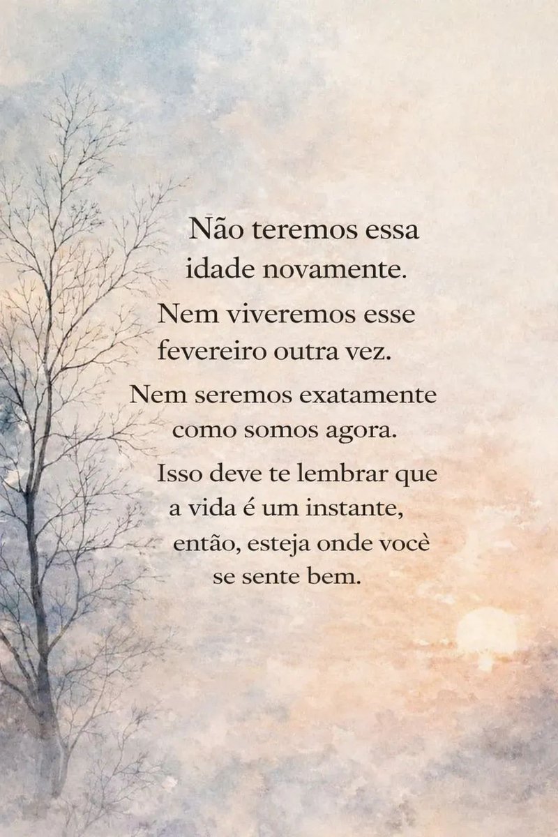 91Amancio's tweet image. Valorize o agora, cuide do seu coração e escolha estar onde a #paz mora. O #tempo passa… mas o que #vivemos com sentido permanece.

#sdv