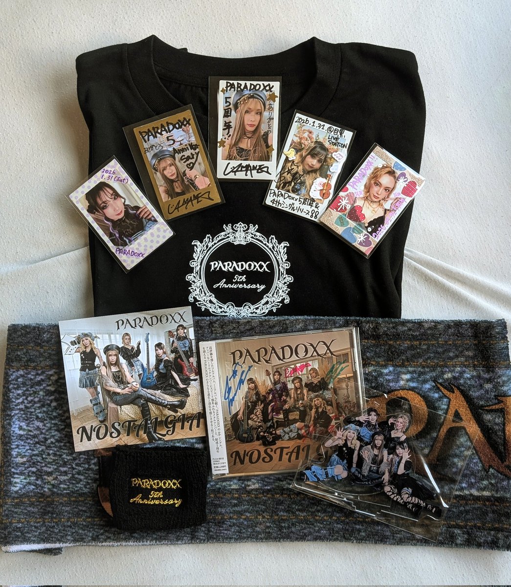 【新品同様】 FRET LAND サイン入り CD グッズはこんな感じで買いました CDは予定外ですがサイン入りだった