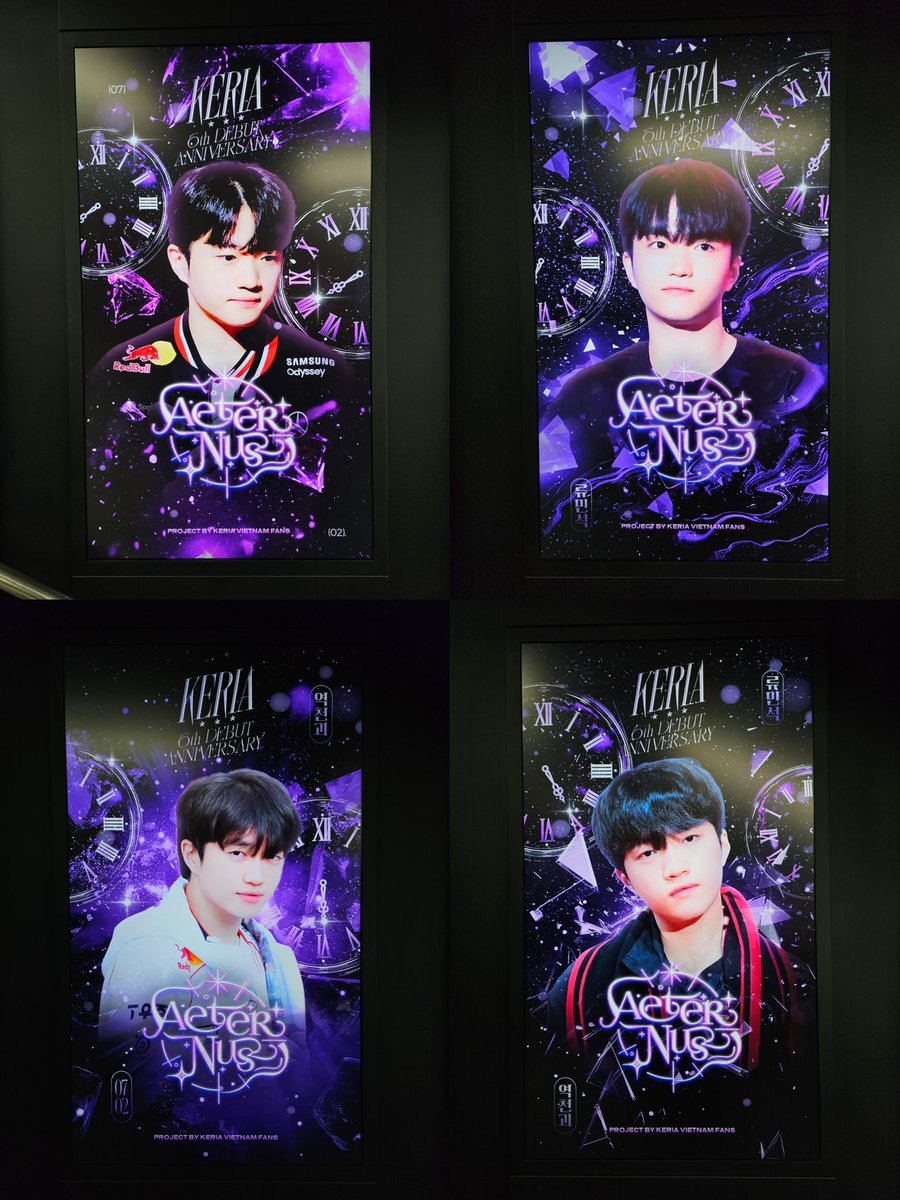 누모 예쁘다~ 🥺
신촌역에서 베트남 팬들이 준비한 케리아 데뷔 6주년 기념 LED입니다.
LED 패널은 3번 출구 계단과 2호선 출입구 양쪽에 설치되어 있어요 💖

#Keria #케리아 #HappyKeria6thdebut #DearKeriaVN <a href="/T1Keria/">류민석 Keria</a>