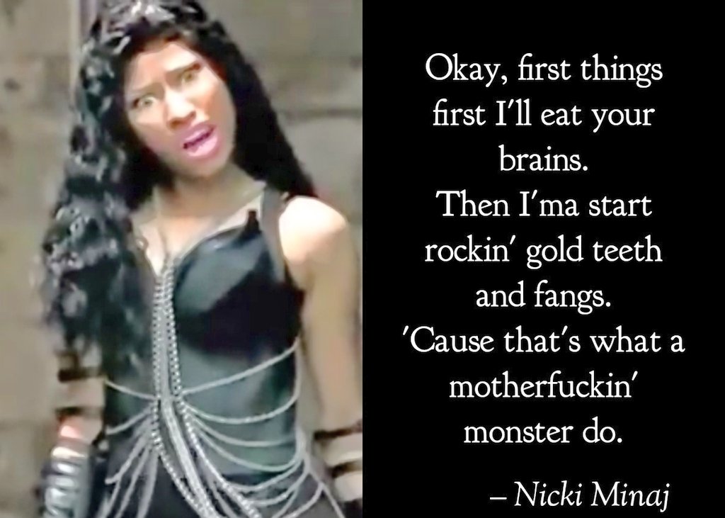 <a href="/NICKIMINAJ/">Nicki Minaj</a> Remember when you were a monster? WE DO.