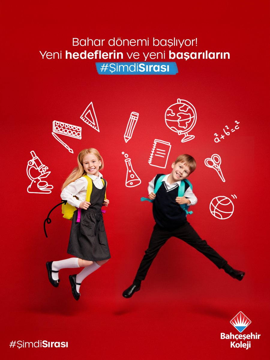 Bahar dönemi başlıyor! 🚀

Sevgili öğretmenlerimiz ve öğrencilerimize, bahar döneminde de başarılarla dolu bir eğitim süreci diliyoruz.

Yeni hedeflerin ve yeni başarıların #ŞimdiSırası 

#BahçeşehirKoleji ❤️💙