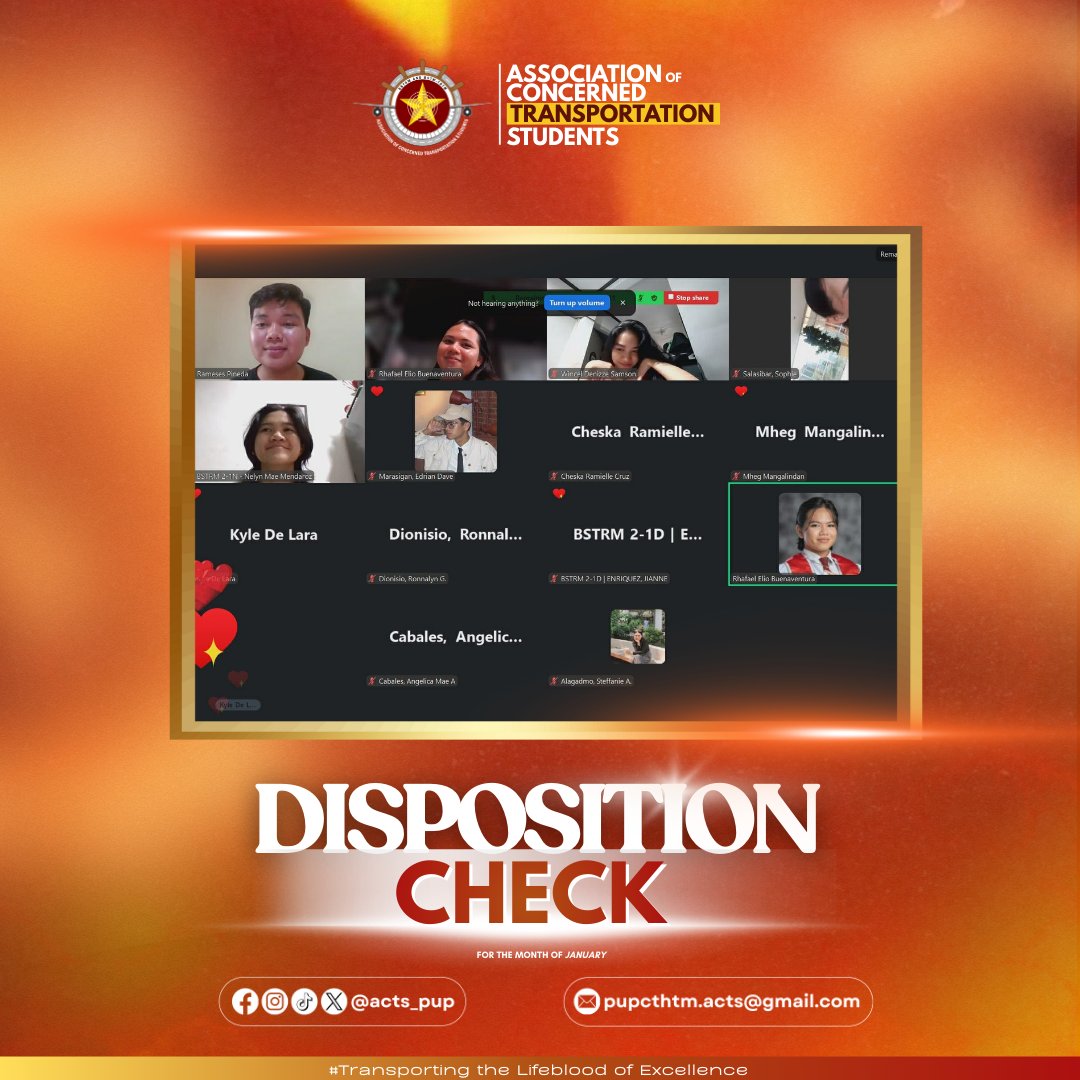 acts_pup's tweet image. #CTHTM #ACTS #BSTRM #BSTMTRTM #ACTCESS #PUPACTS #TransportingTheLifebloodOfExcellence