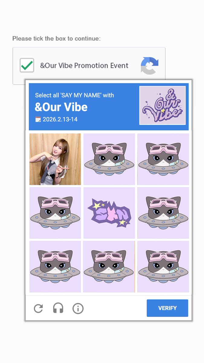 【#SAYMYNAME】

𝘓𝘰𝘢𝘥𝘪𝘯𝘨...˖◛⁺˖♡

#OurVibe #SMN_OurVibe
#세이마이네임