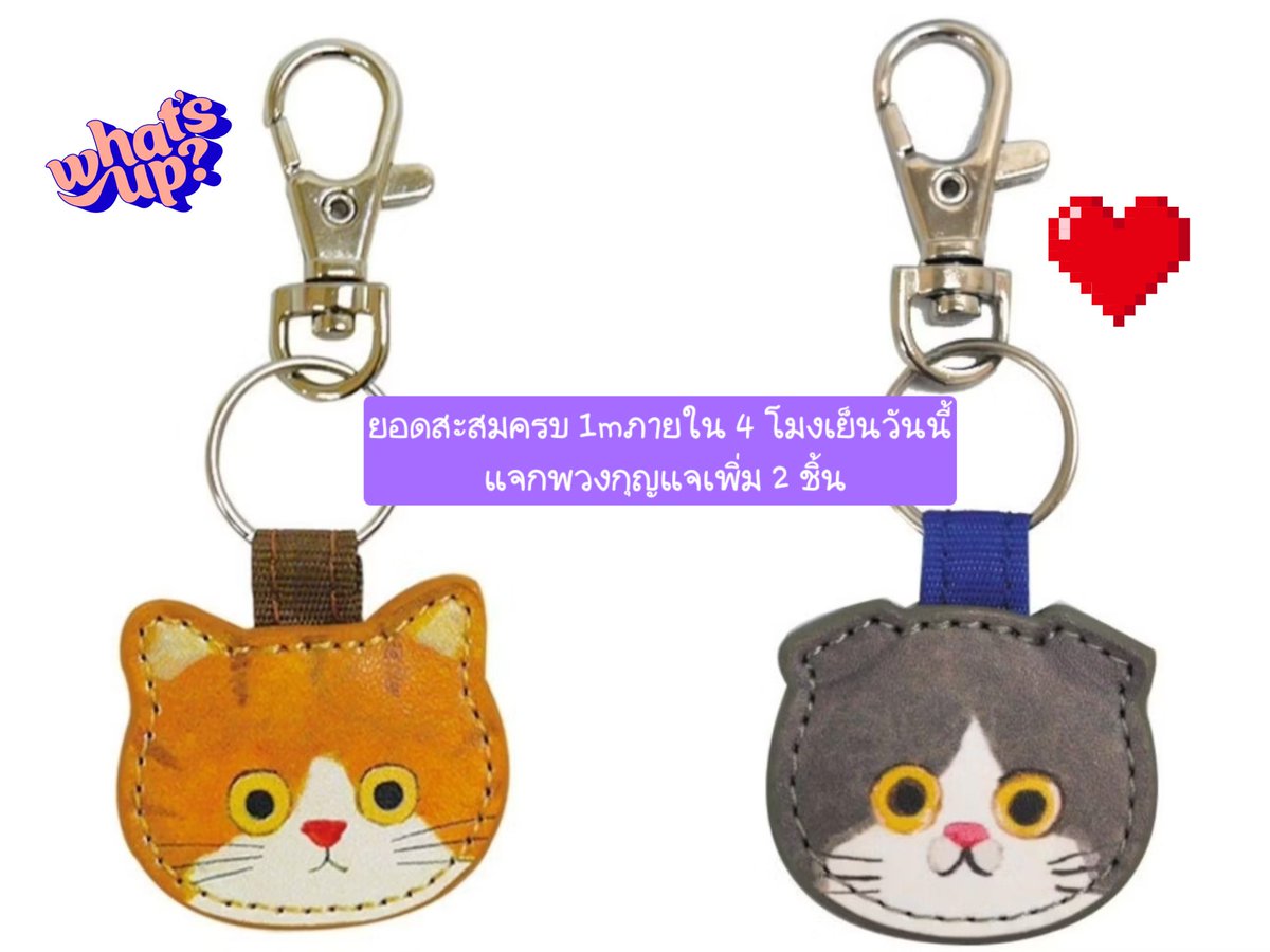 ~~ช่วยกันปิดจบ 1 M. กันนะคะ 🎾🏆
ภารกิจยอดสะสมครบ 1 M.ภายใน 4 โมงเย็นวันนี้ 🕓📢 แจกกิจ พวงกุญแจ 😽😻   = 2 อัน

สุ่มหลังจากบ้านเบสประกาศครบยอด 1 M. ค่ะ
กด❤️+รี+comment+ติด# 👇
#BamBamxLVatAO2026