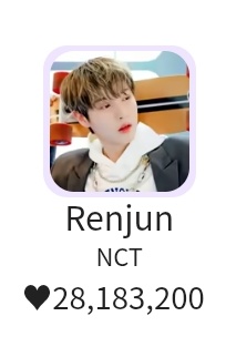 Yey renjun udah ngamanin 1 ads bday, lunas ya renchin udah 30 juta, ads 2 minggu🥳

Tinggal yg ads rangking bulanan kurang 20 juta lagi, close masih tanggal 28 jadi sambil santai, kita selesaikan apk bday vote yg lain yg udah mau slsai ya

#VoteforRENJUN 
#RENJUN 
#NCT런쥔 #런쥔
