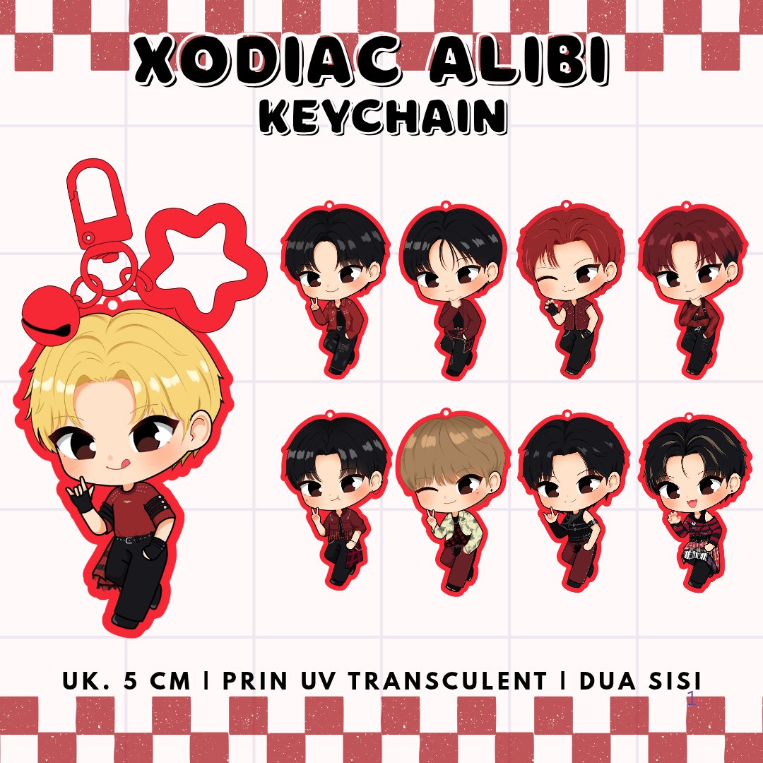 Xbliss~ keychain xodiac 'alibi' masih ada ready 4 member Lex, Wain, Leo, Sing yang minat langsung ke oren☺️

🍊id.shp.ee/HSDq6Sx

<a href="/XODIACOfficial/">XODIAC Official</a>
