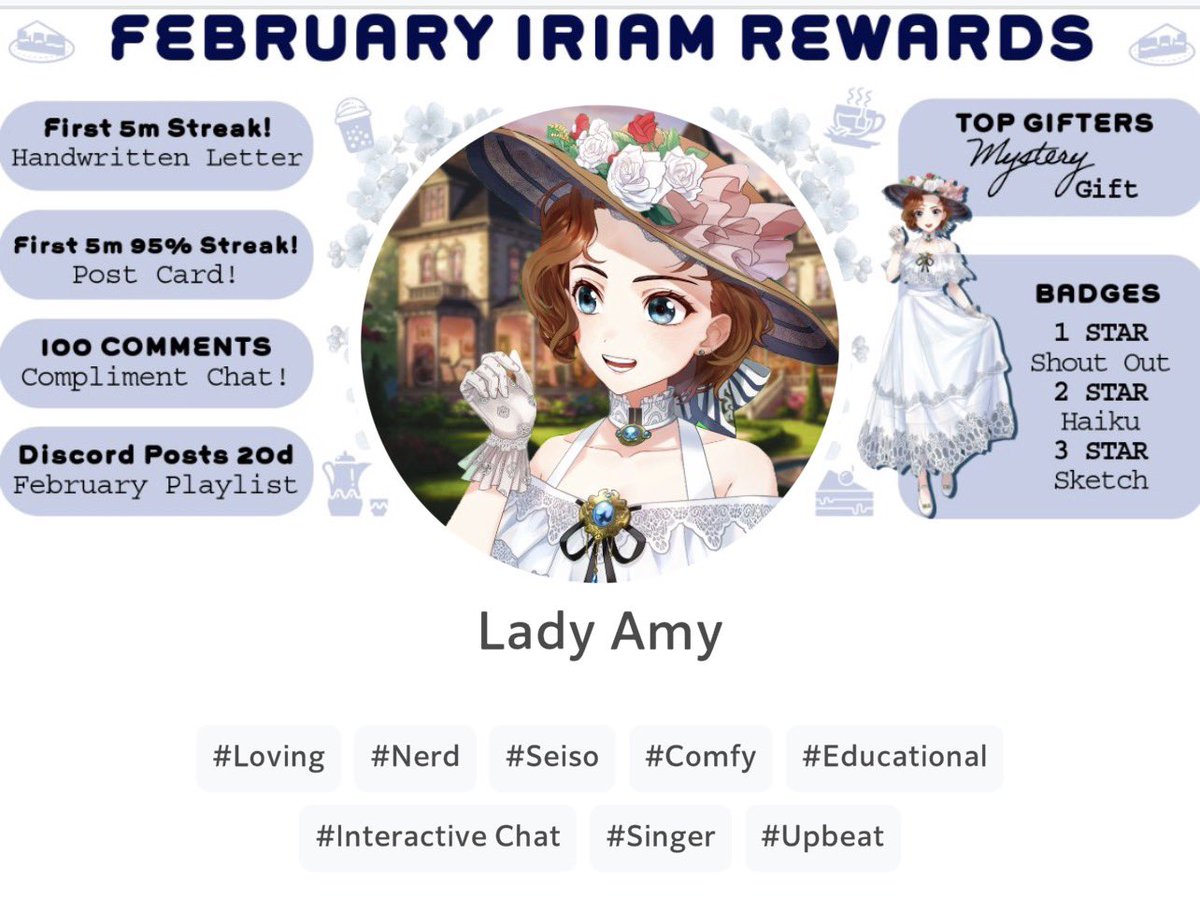 Lady Amy VT【IRIAM US / TWITCH】 tweet media
