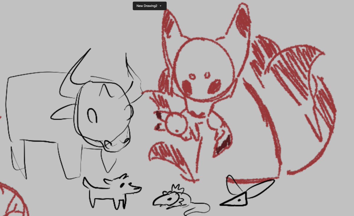 ___Tarian___'s tweet photo. What lovely family portraits 
Exeri belongs to @ZizzleFizz 

I love when magmas get silly https://t.co/lnEzKovRZH