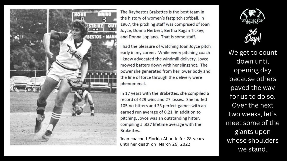 Wallington HS Softball tweet media