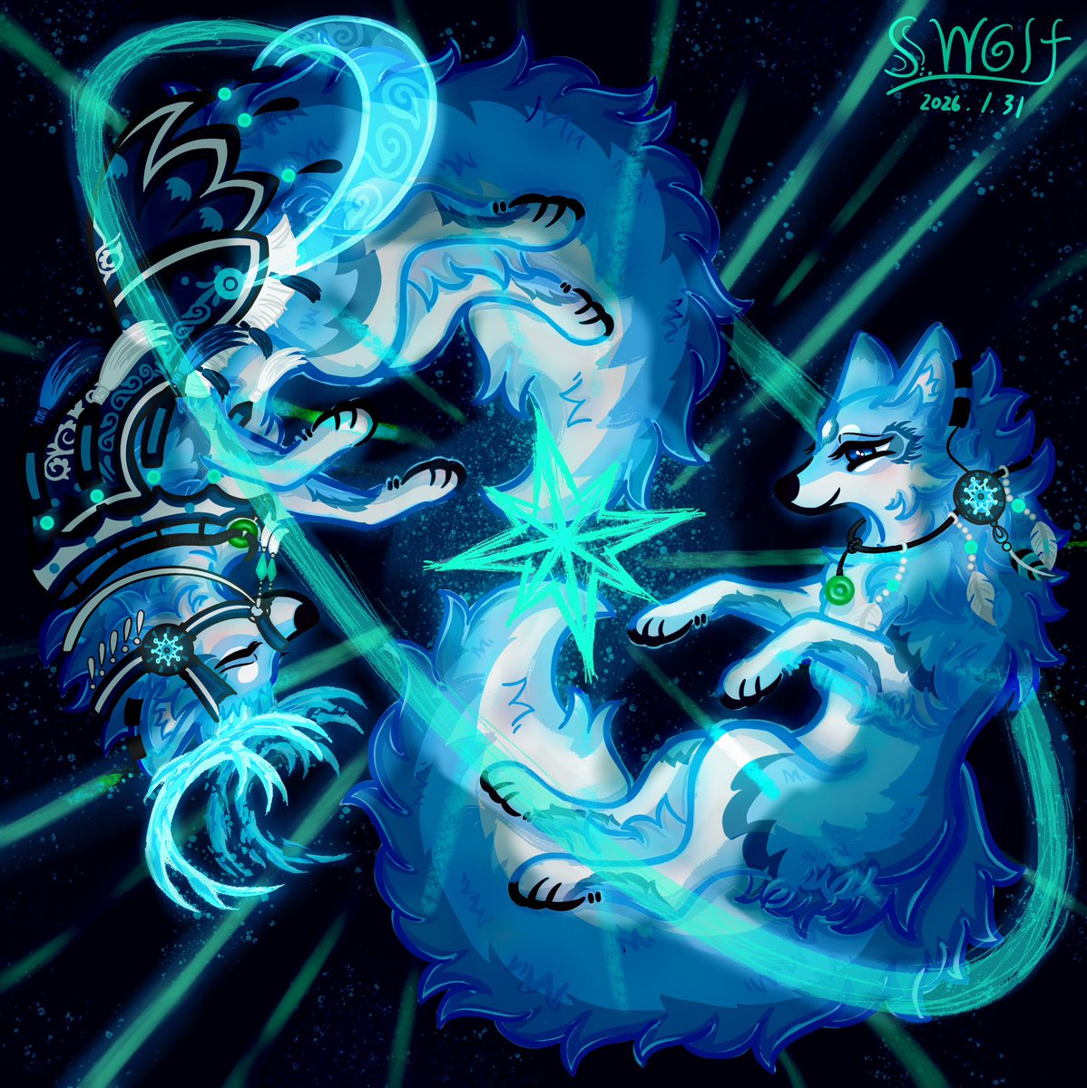 SilverwolfCaleb's tweet photo. 在极光的缱绻里安眠
Aurora 🌌🐺💫

#oc #originalcharacter #wolf #feral #四足 #纯兽 #CangLang #蒼浪 https://t.co/2rPbYAEQl2