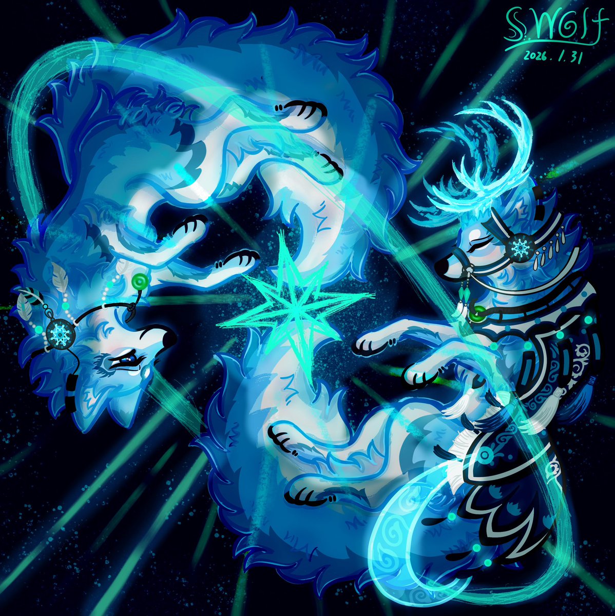 SilverwolfCaleb's tweet photo. 在极光的缱绻里安眠
Aurora 🌌🐺💫

#oc #originalcharacter #wolf #feral #四足 #纯兽 #CangLang #蒼浪 https://t.co/2rPbYAEQl2