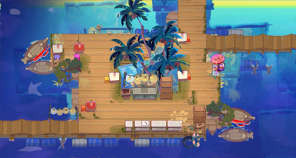 XQT_thran's tweet photo. Hey guys ！🎊
I'm making a multiplayer online roguelike simulation/management game <Hurry Chef>. 
Maybe u will like my art? 
You can find our game on Steam! 
#Hurrychef #WishlistWednesday #indiegame #cozygame #Overcooked 
📷Retweet me！ https://t.co/nc0RepUEwZ