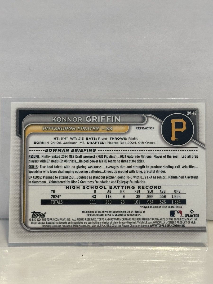 BarDownCollects's tweet photo. @Elliott0924 @davisdugout $1400 shipped https://t.co/mRGK1Lm3Du