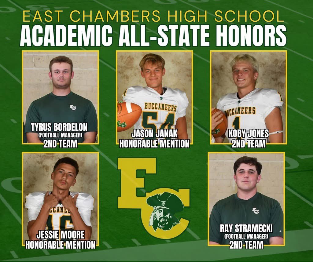kobyjones44's tweet photo. Honored to be named 2nd Team Academic All-State! @ECBucsProgram https://t.co/gqtAbeU26y