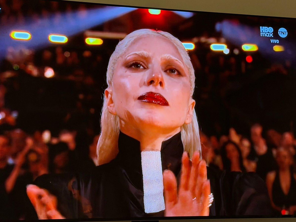 Tears in her eyes when she lost her 5th #Grammy nomination for AOTY. 😭 Lady Gaga, you will win it someday. You're still a 16x #Grammy- winning superstar!