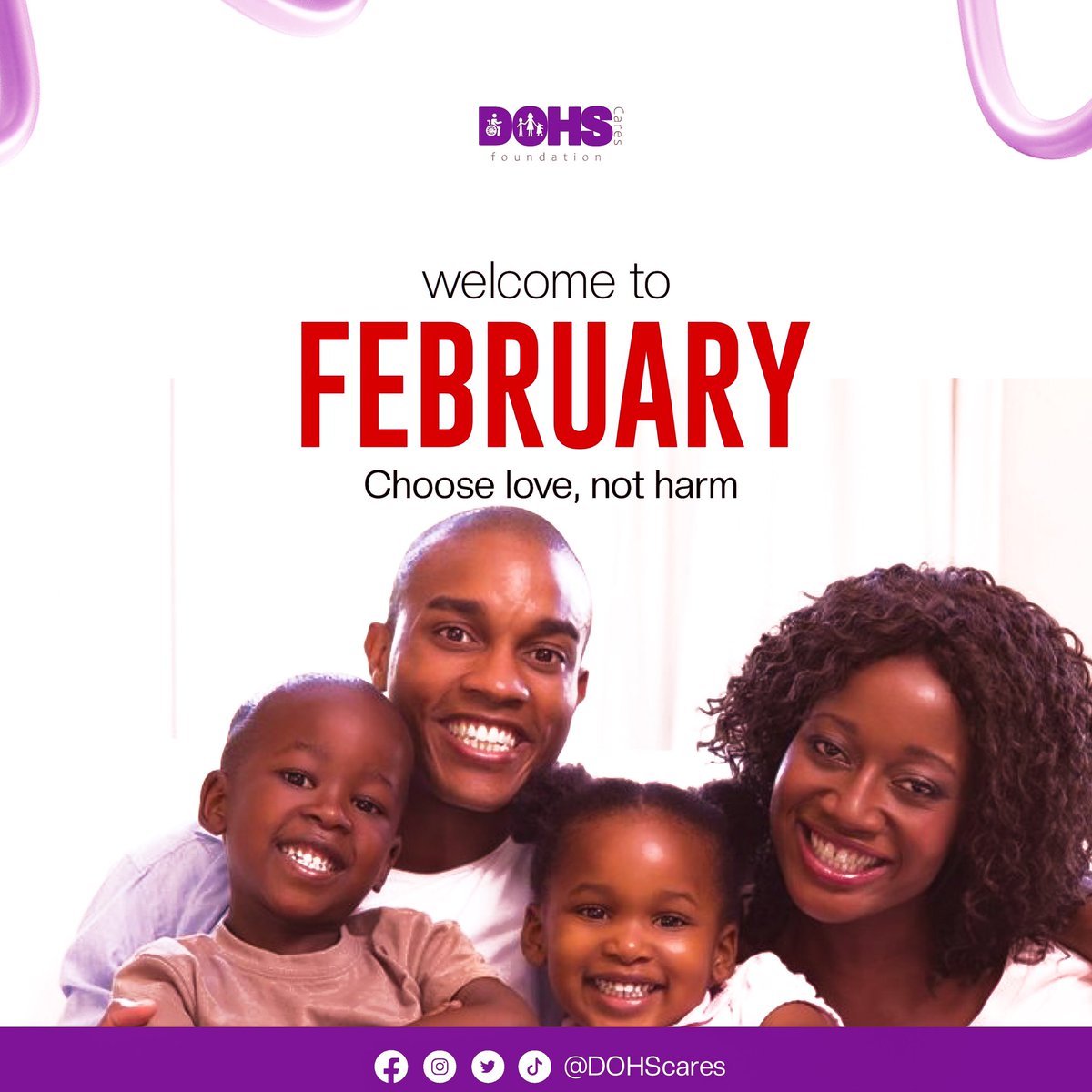 DOHS Cares Foundation tweet media