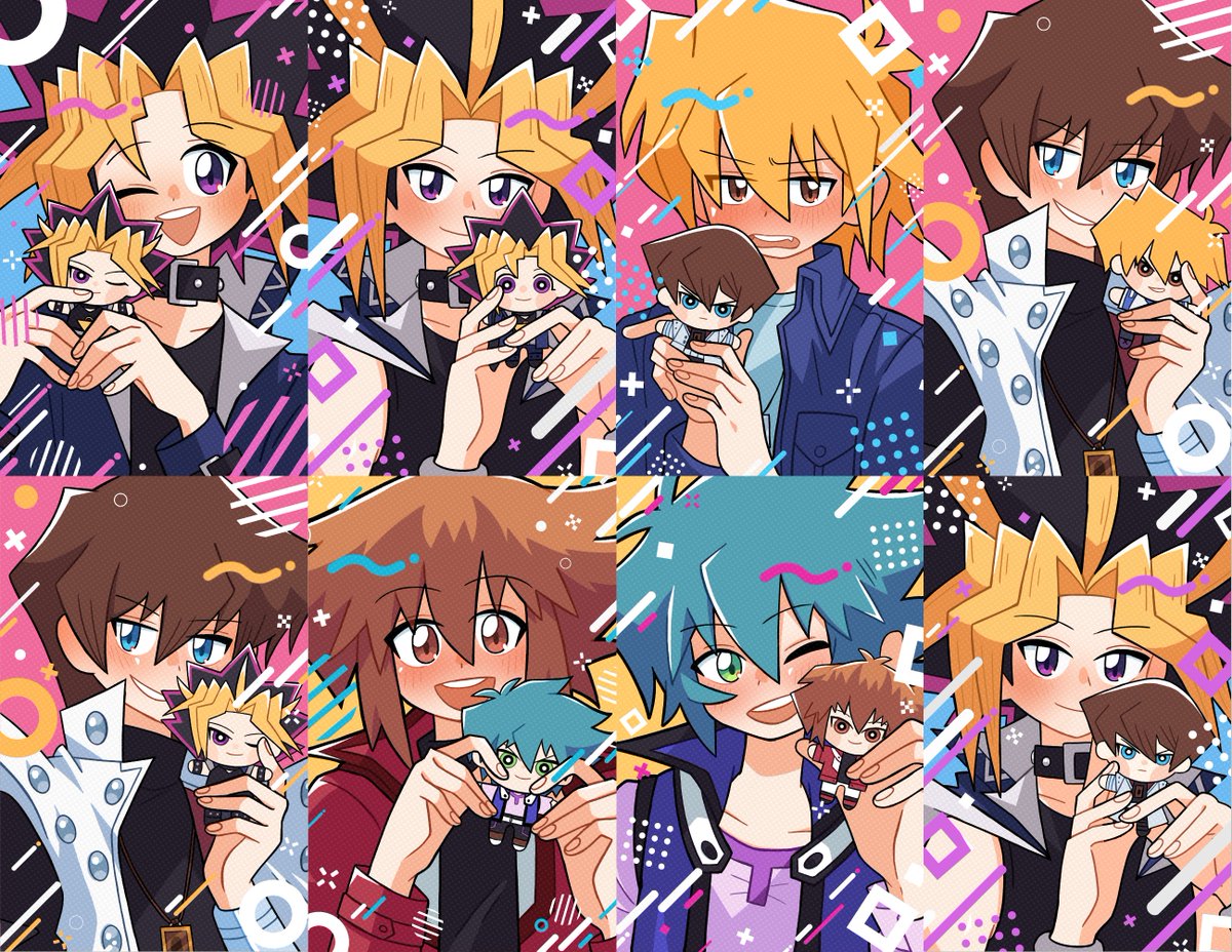 bunch of photocards that I did last year! I love the little nuis and I needed to do something with em 🤭
#yugioh #yugiohgx