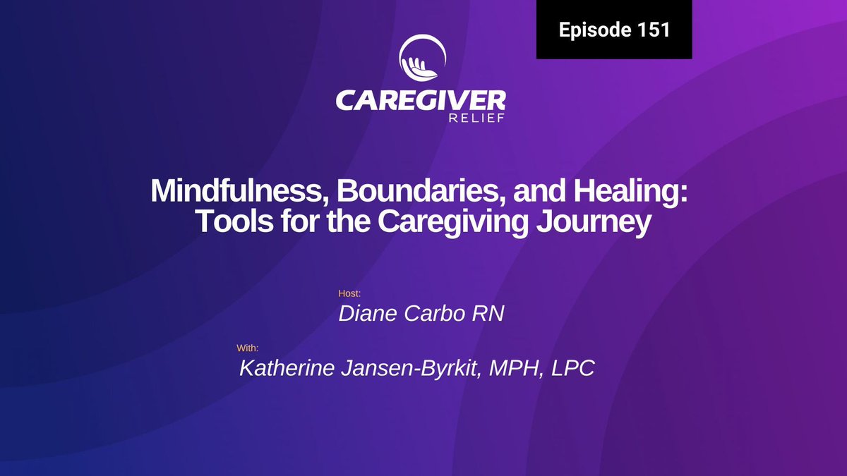 ✨New Episode Alert🎙️ 

Are you your own worst critic? 😔 

Caregiving is one of the hardest jobs in the world, yet many of us do it without a "contract"—no time off, no boundaries, and often, a lot of guilt. We promise to care for others, but who is caring for us?