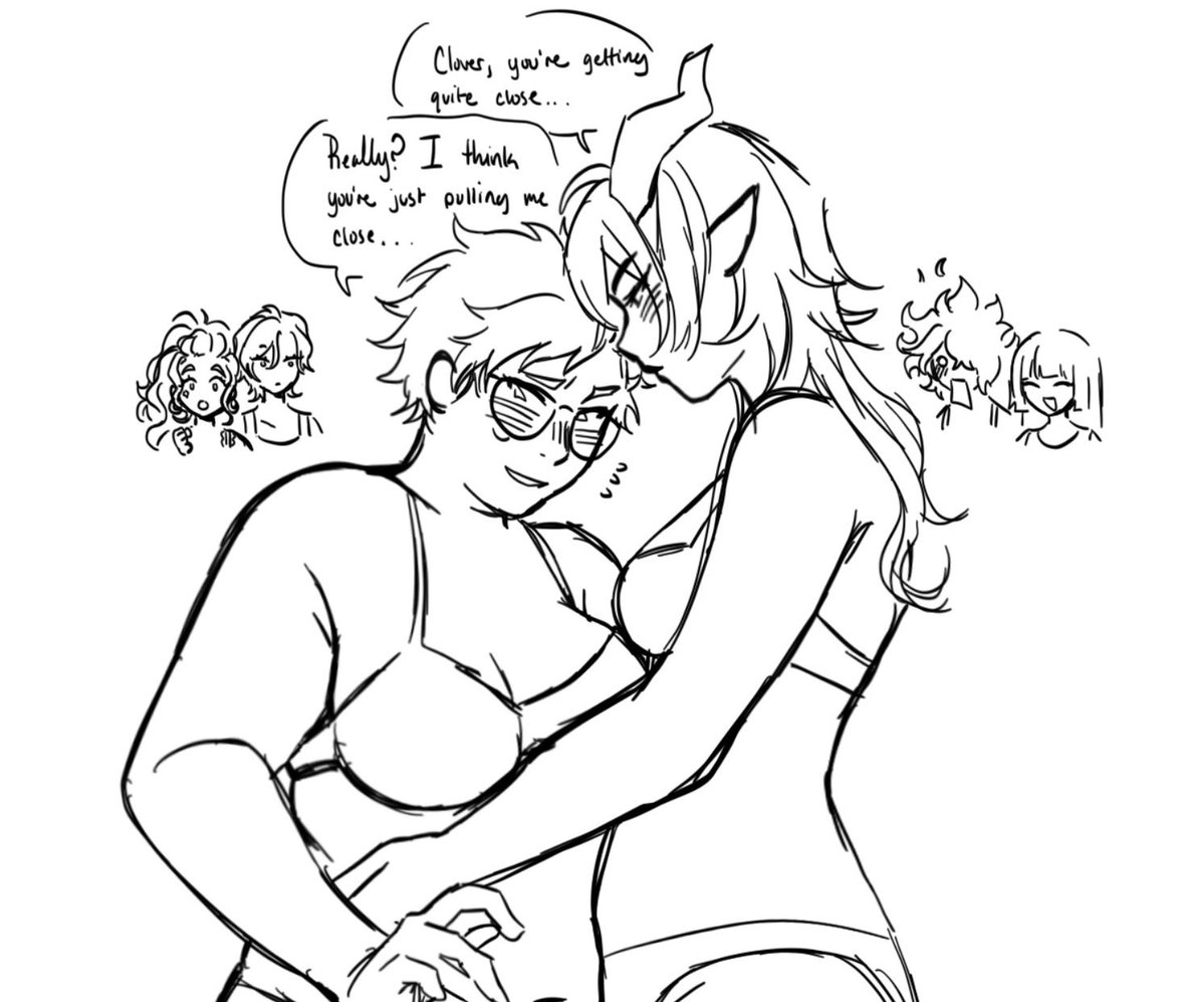 boys in the locker room: yooo broo let me slap ur ass 

girls in the locker room: