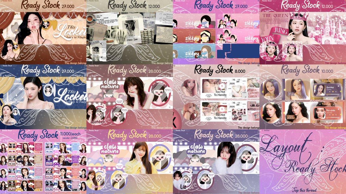 parkyoriii's tweet image. Bantu repost yaa gusy 🫶🏻

Haii Yori ada diskon 2.2 untuk layout dan template sampai tanggal 4 Februari ✨🛍️ Diskonnya dapat dilihat di alt tiap pict yaa 🫶🏻

#zonauang