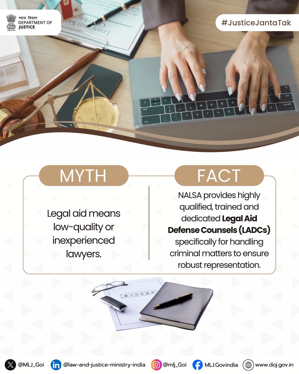 Ministry of Law and Justice tweet media
