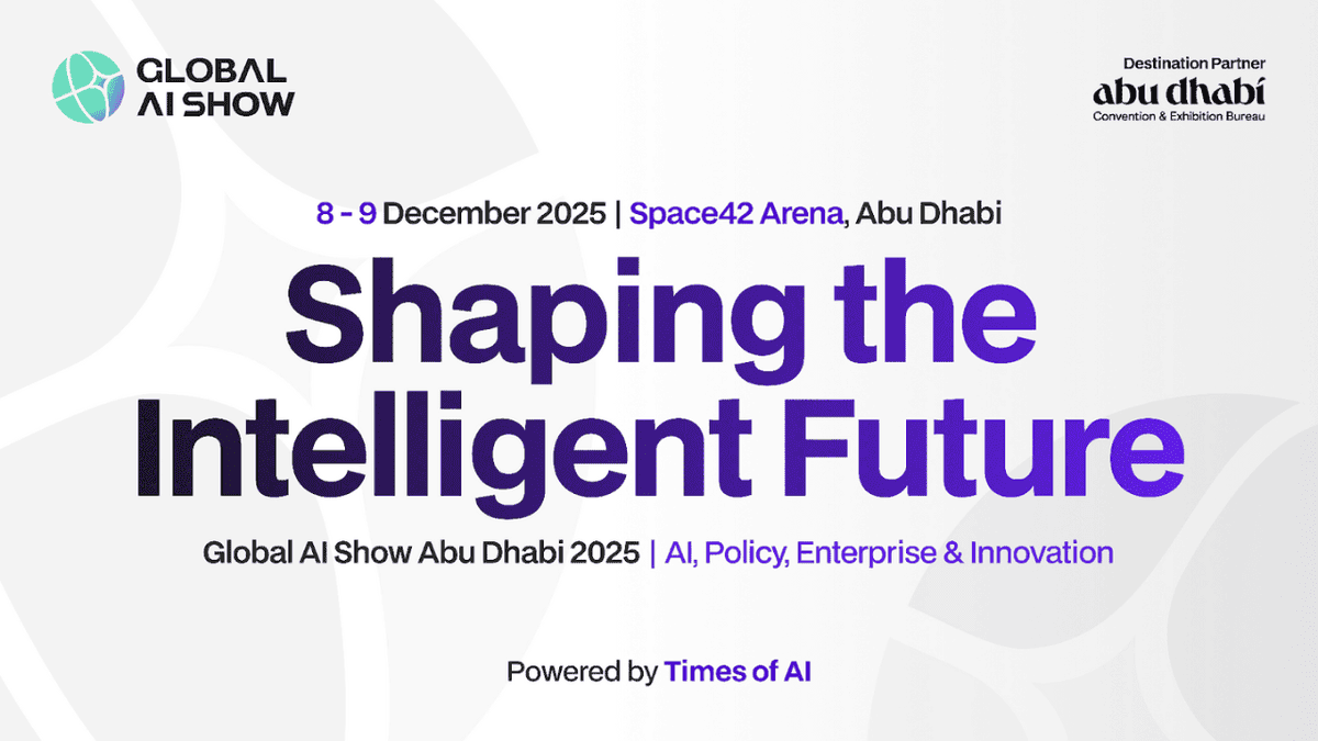 museigen_io's tweet photo. The Global AI Show 2025 has officially come to a close at the Space42 Arena, and what an incredible two days it was! 

Next stop? We’re already looking ahead to the Global AI Show Riyadh in June 2026! 🇸🇦

#GlobalAIShow #MediaPartner #AbuDhabiTech https://t.co/83jhh5C1hf