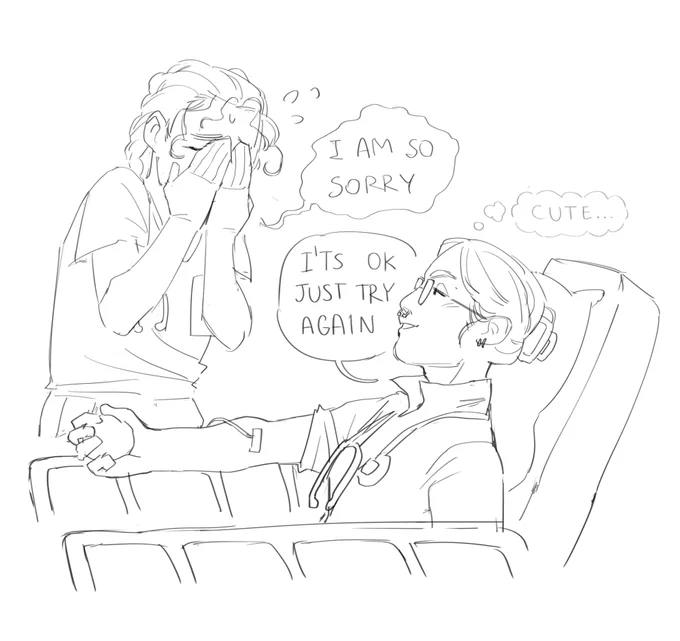 thinking about the pitt yuri hehehehhehehe #thepitt #jemma 