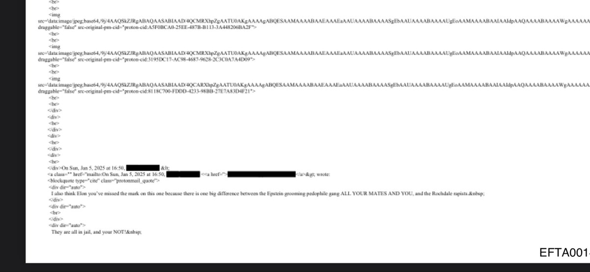 facebooklibs's tweet image. HOLY 🚨 I think I uncovered something wild on Mus k. These did not appear when searching Elo n because the file was blurry (maybe on purpose) but there are wild accusations against him possibly from a victim or Maxwell.

Its very crappy meta data or recovered messages and hard to…