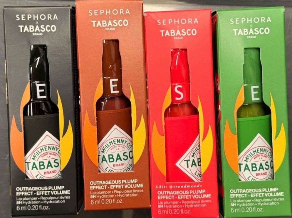 ItmagazineMex's tweet image. #Sephora Collection se ha asociado con #Tabasco para crear un brillo labial picante que realmente quema.