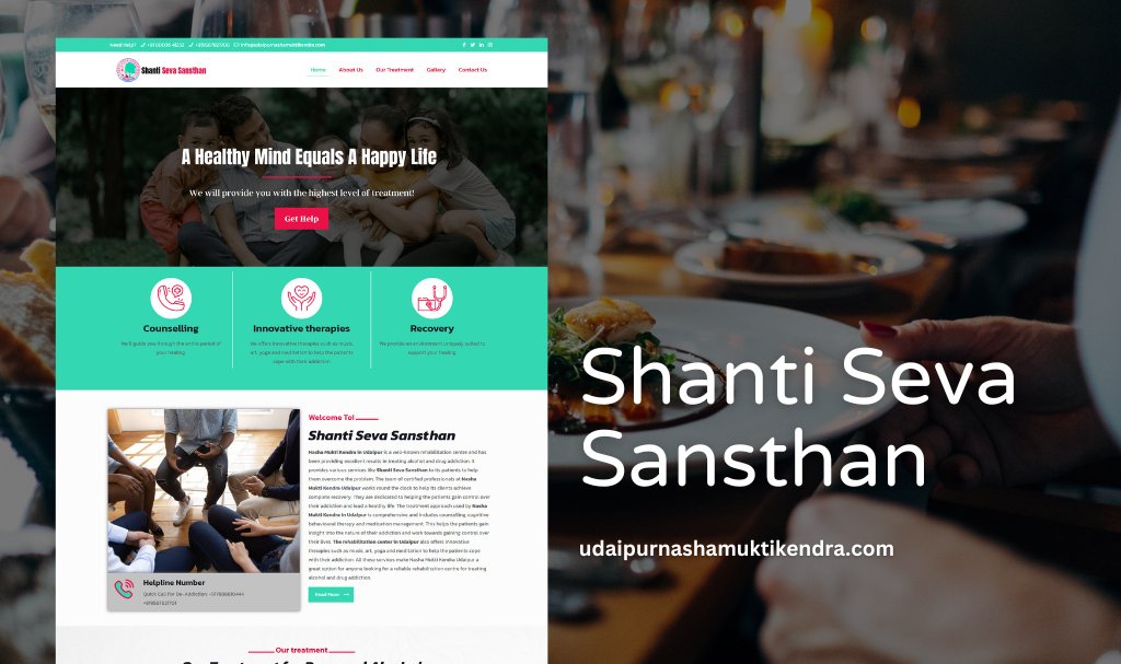 Nasha Mukti Kendra Website Designer
Professional, secure, and SEO-friendly websites designed to build trust and reach those who need help.
Call, WhatsApp 9602841237 for Web Design enquiry
3iplanet.com/portfolio-item…
#3iPlanet #NashaMuktiKendra #NashaMuktiWebsite #UdaipurWebDesigner