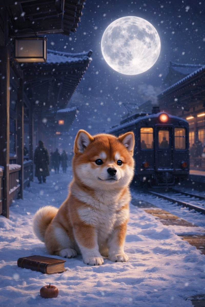 BabyHachikoSol's tweet image. Baby Hachi under the full moon 🌕🐾
Small paws, ancient spirit. Loyal, watchful, and guided by the light — a reminder that even the smallest souls carry big destiny energy.

#BabyHachi #FullMoonVibes #LoyalByNature #MoonGuarded #AkitaSpirit #PureEnergy #AncientSoul #CosmicPup