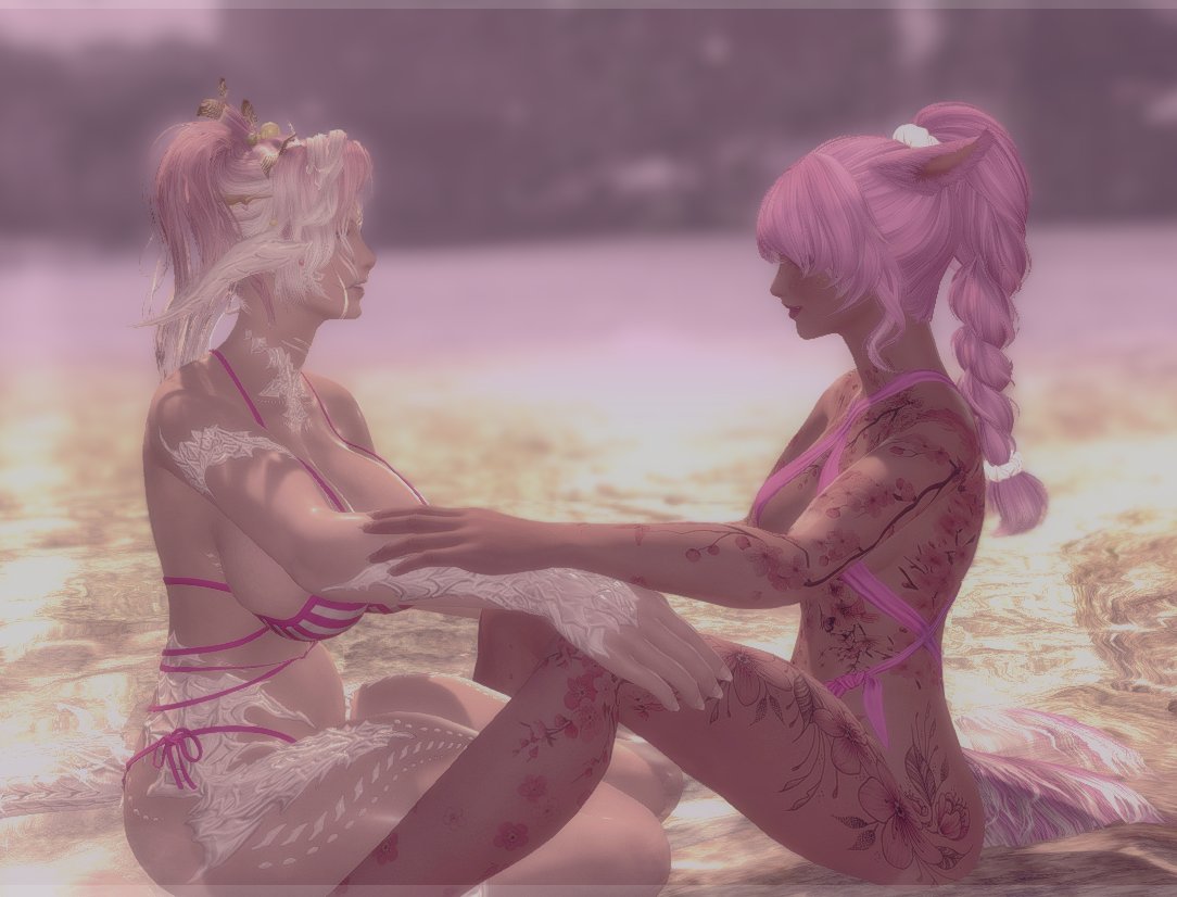 Finally got around to some chill time with Alicia in Tural!  :D  1/2