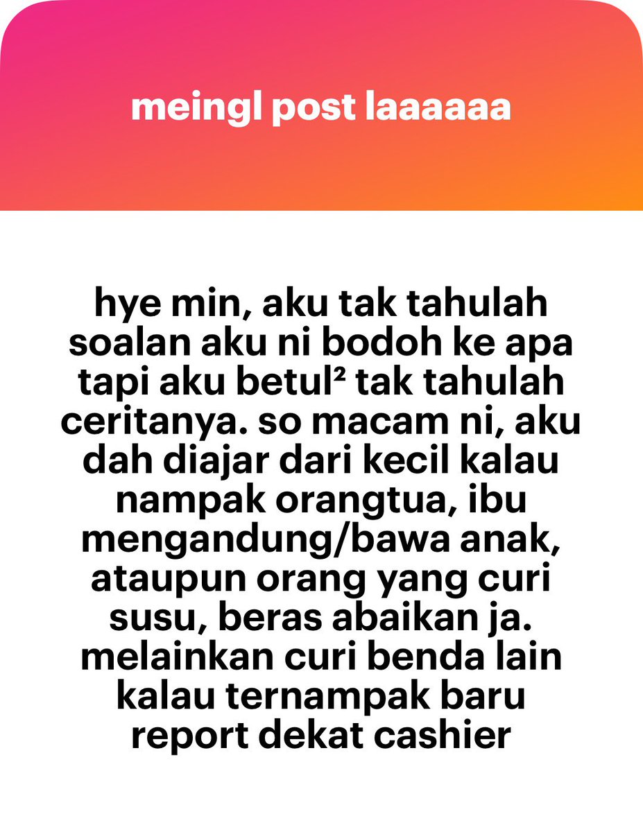 meinmokhtar's tweet photo. Bodo tak la. Tapi jenis pikir tak panjang ya kot. Awat ang p balik? Patut terus la p bayaq kan. Tak baca berita ka curi susu kena penjara bertahun, curi berbillion dapat discount. Pastu bila ang plan nak bayar balik tu? Bila ang free? Bila ang rasa ada mood? https://t.co/XbUySAcMFI
