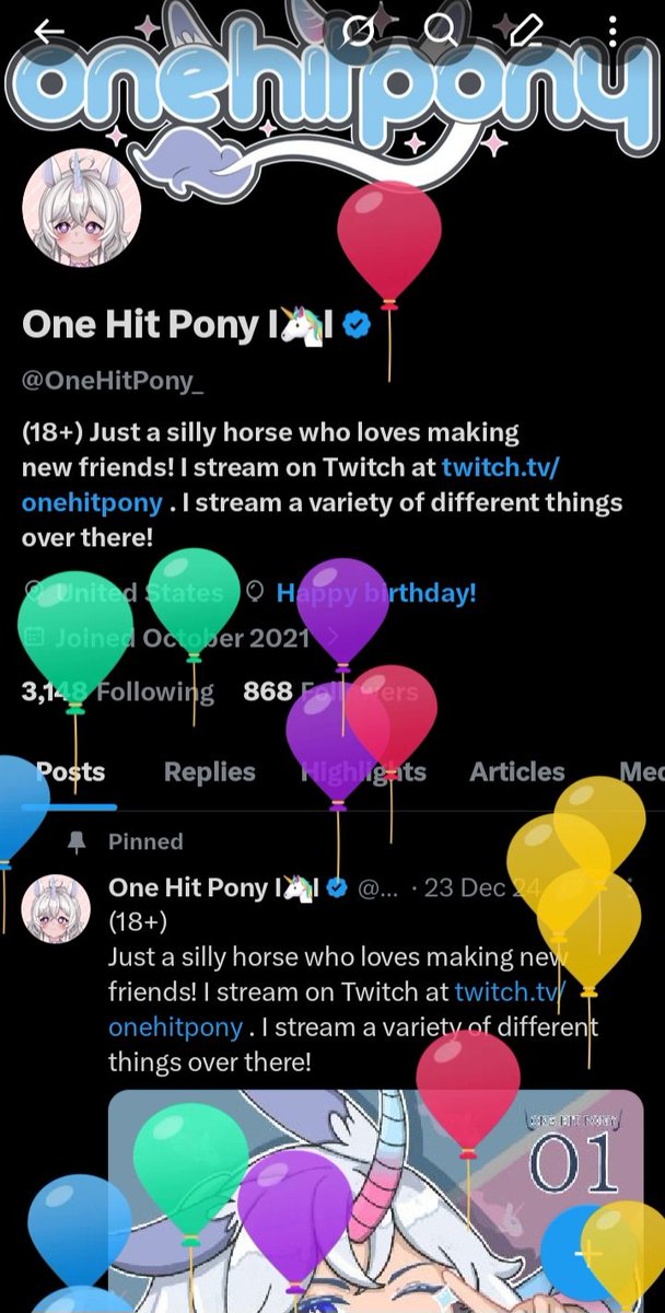 One Hit Pony I🦄I tweet media