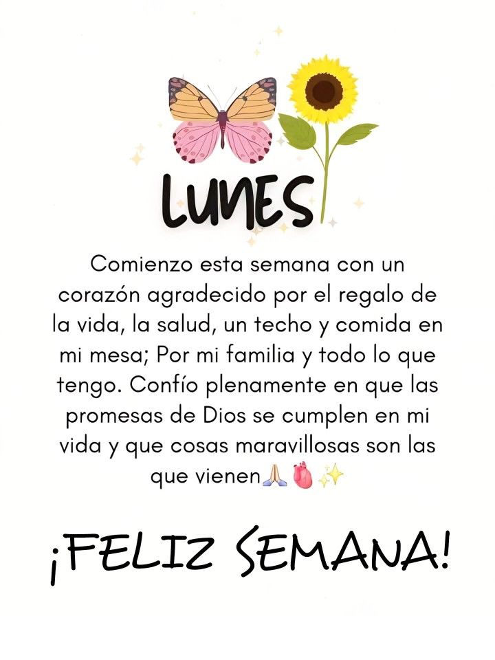 Bendecido Lunes...!! 🙏🏻