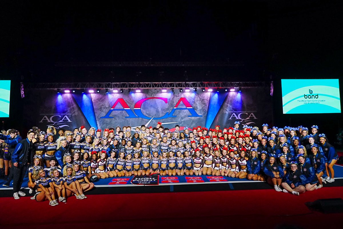 CheerAthletics's tweet photo. ACA ☑️

16 ACA Champs 🥇
L2 Leaders in Stunts- Cougars 
L4 Leaders in Tumbling- Thunderkatz 
L4 High Point- Wonderkatz 🏆
L6 Leaders in Stunts- Cheetahs
L6 High Point- Cheetahs 🏆
4 At-Large Bids: Vi6ious, Swooshcats, Scratch6 &amp; Wildcats 🌎
2 Paid Bids: Cheetahs &amp; Panthers 💰 https://t.co/hdfJqP4ECU