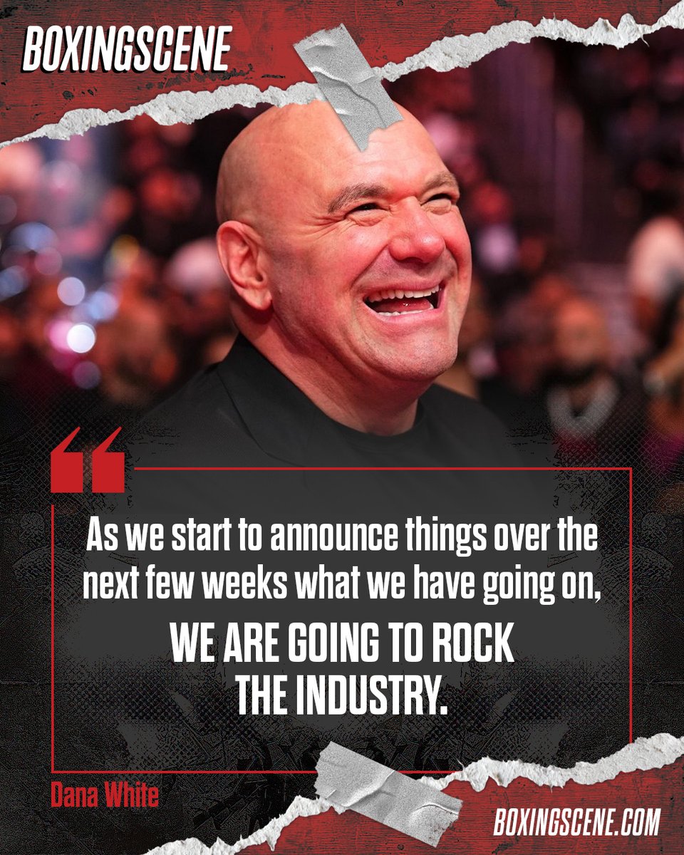 boxingscene's tweet image. Some STRONG words from Dana White‼️ 

Any thoughts on what those announcements may be? 

#zuffaboxing02 #danawhite
