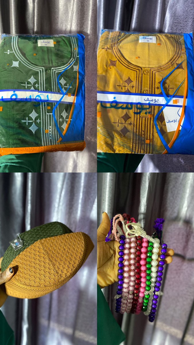 zeemade_it's tweet image. I take God beg you help me Retweet.🙏

Another week, another reminder that I’m your go-to vendor for Muslim essentials &amp;amp; Ramadan packages.🌙
The following items are available:
Ramadan gift boxes
Prayer dresses (Khimar)
 Quran
Prayer mats
Digital counters
Tasbih
 Zamzam water &amp;amp;