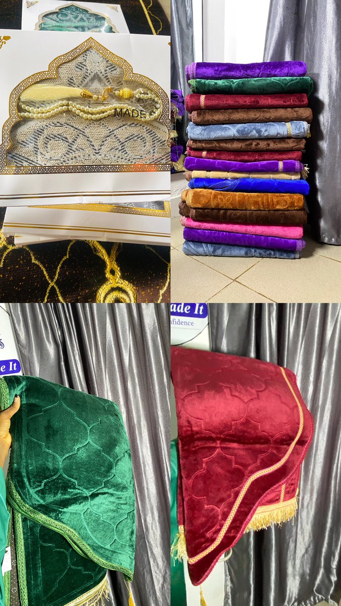 zeemade_it's tweet image. I take God beg you help me Retweet.🙏

Another week, another reminder that I’m your go-to vendor for Muslim essentials &amp;amp; Ramadan packages.🌙
The following items are available:
Ramadan gift boxes
Prayer dresses (Khimar)
 Quran
Prayer mats
Digital counters
Tasbih
 Zamzam water &amp;amp;