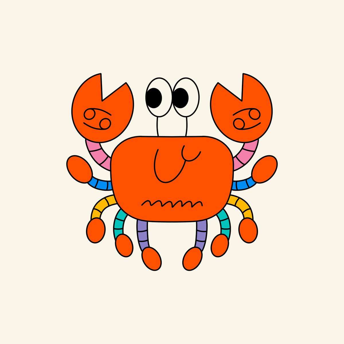 NiceFishTaco's tweet image. "♋️ Cancer (Jun 21 – Jul 22)"
by @sukisukidoodle 

on @rodeodotclub