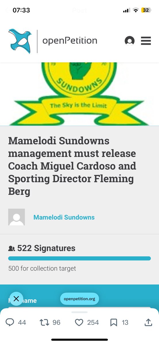 We have crossed the 500 mark. We are making our voices heard.