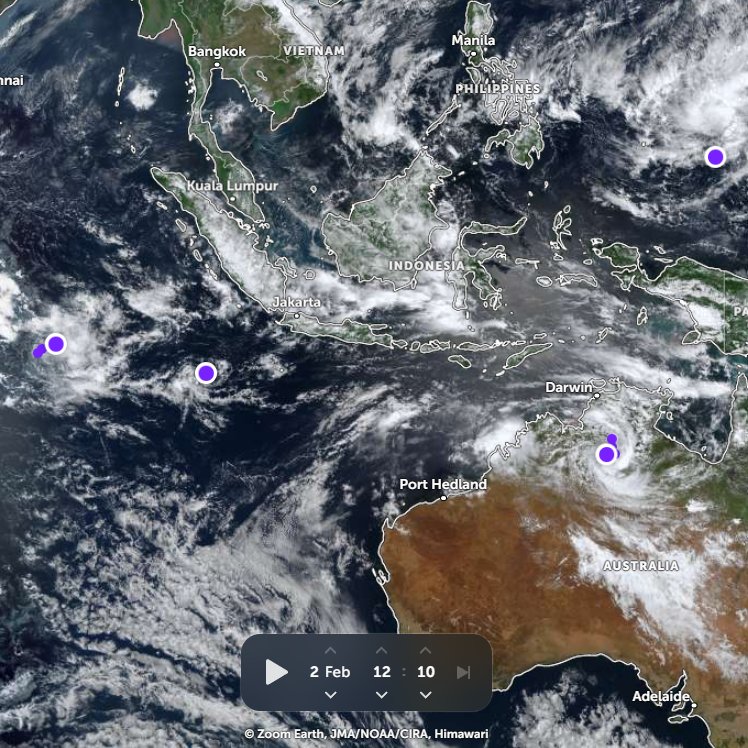 4 BIBIT SIKLON TROPIS DI SEKITAR INDONESIA
Keempatnya belum berpotensi menguat dalam 24 jam ke depan