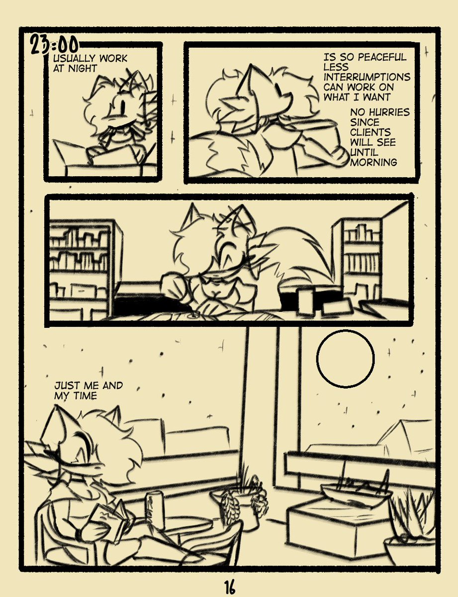 AriZoneVibes's tweet photo. 🌕 [23:00] And I can talk with my friend Luna

#HourlyComicDay #HourlyComicDay2026 https://t.co/EHwl3Zj8ta