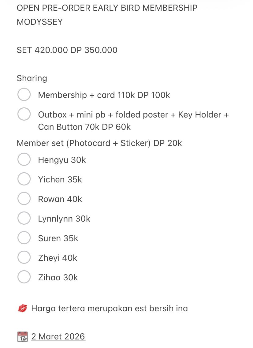 OPEN PO ALBUM MODYSSEY tweet media