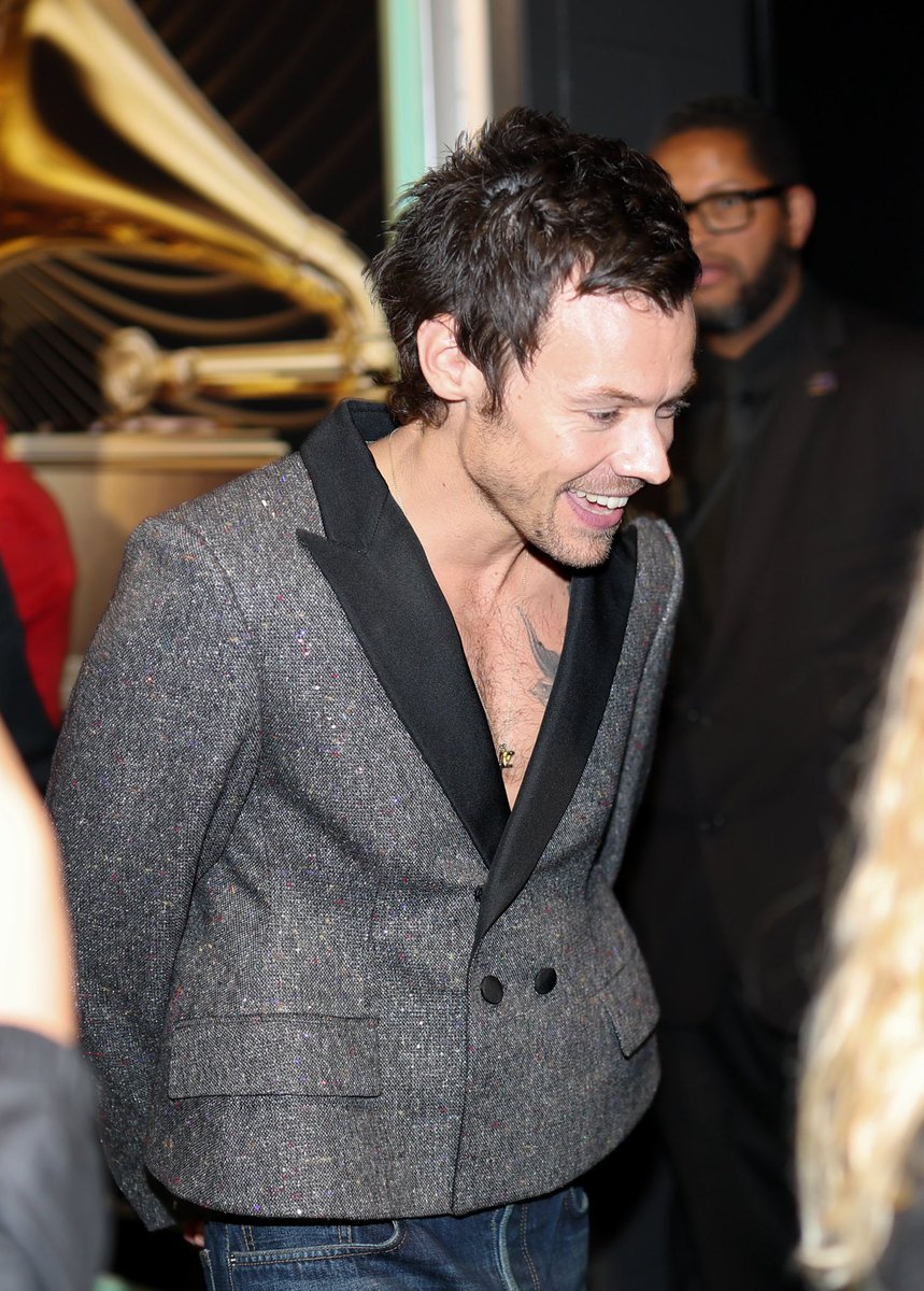 Harry backstage at the 2026 #GRAMMYs in Los Angeles, California - February 1