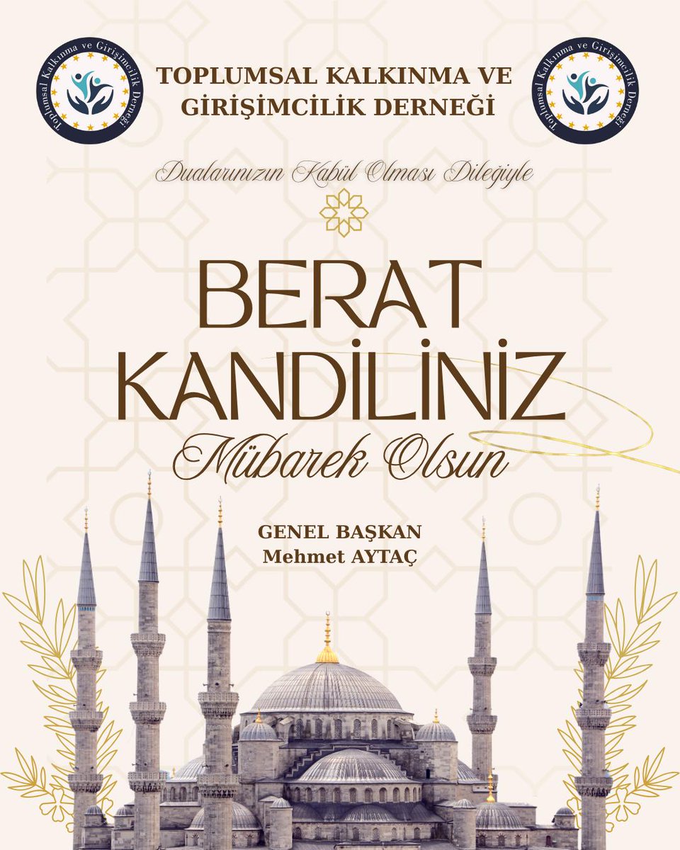 Allah’ım, bu mübarek Berat gecesinde bizleri affına mazhar olan kullarından eyle. Kandilimiz mübarek olsun.