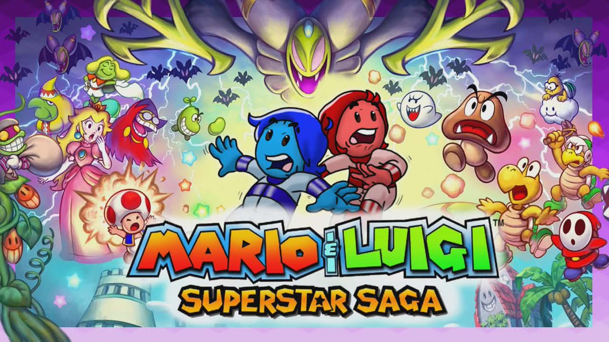 CliquePixel's tweet photo. This game was a BLAST to play through on the channel. Even though the final boss was hot BUNS. 
#Mario #Nintendo https://t.co/4hoYE0tbRz