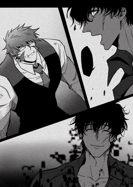 Farah366999's tweet image. this short comic depicts Klaus’s PTSD(1/2)
 
during a certain incident, Klaus’s feelings for Steven—and how important Steven is to him—are awakened, and painful memories from the past intertwine and resurface in his dreams