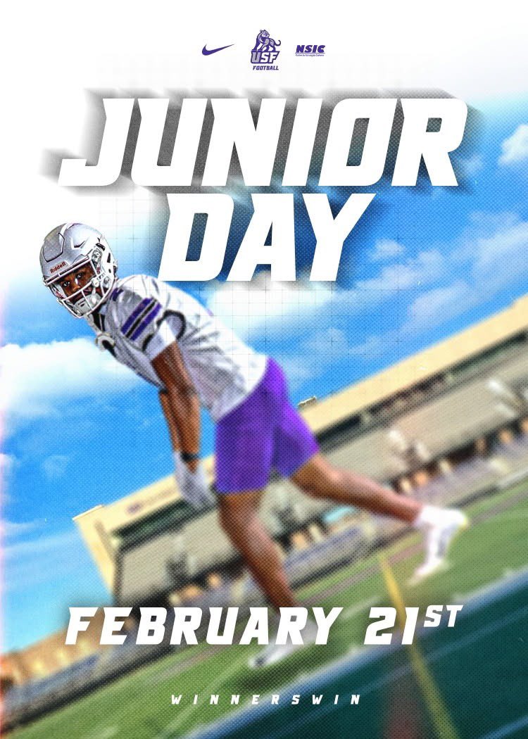 Thank you <a href="/CoachCapUSF/">Spencer Capitani</a> for the Junior Day invite!